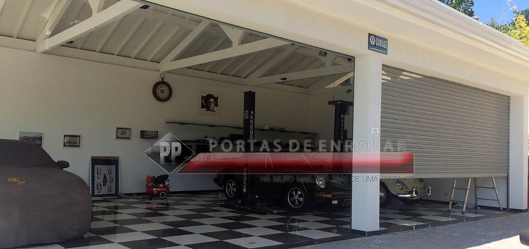 Portão de Garagem moderno